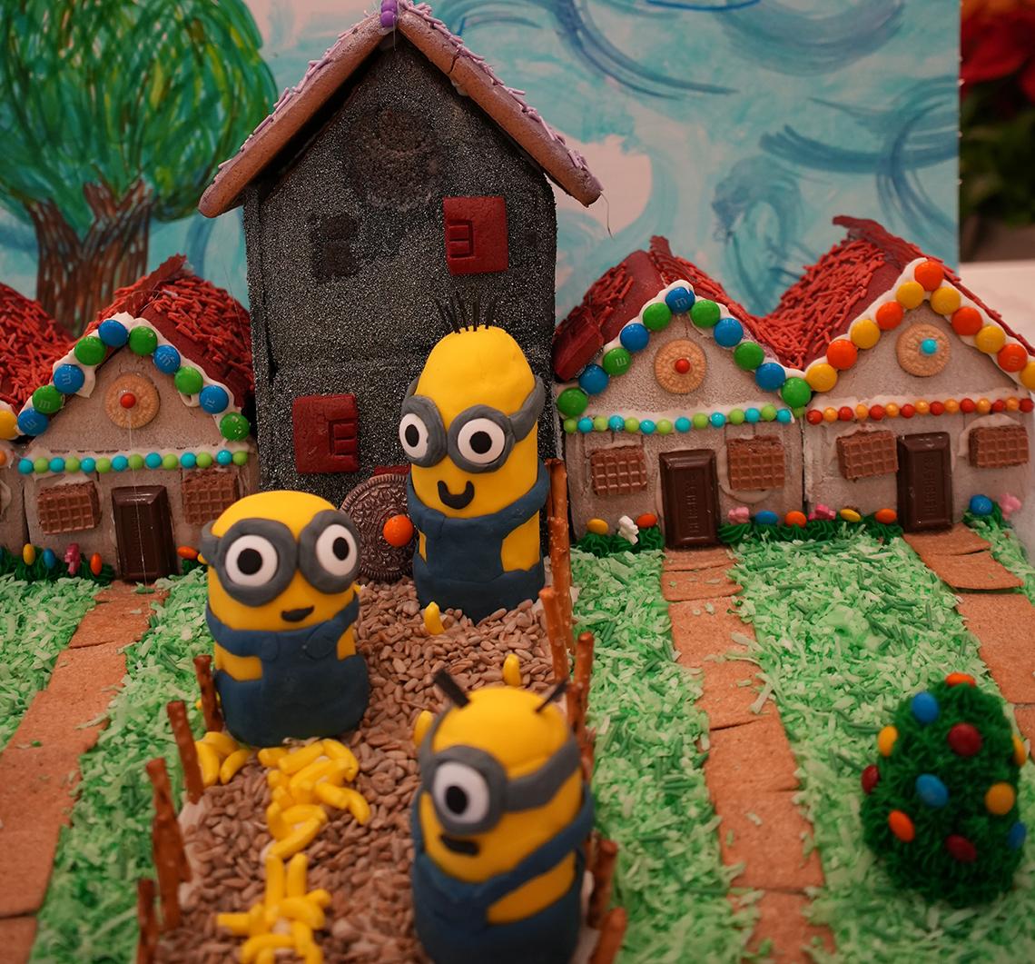 Minions in the House of Gru